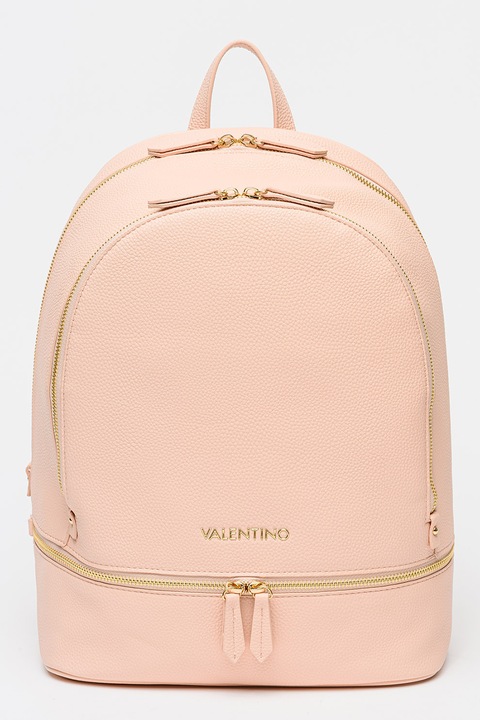Valentino Bags, Раница Brixton от еко кожа с отделение за лаптоп, Бледо розово