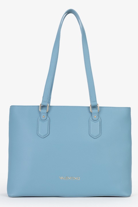 Valentino Bags, Shopper fazonú műbőr táska, Világoskék