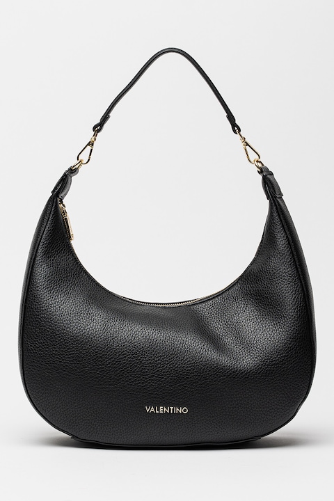 Valentino Bags, Műbőr válltáska levehető pántokkal, Fekete