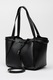 Valentino Bags, Geanta shopper din piele ecologica cu etui interior, Negru