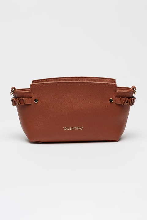 Valentino Bags, Чанта през рамо с лого, Канелено кафяво