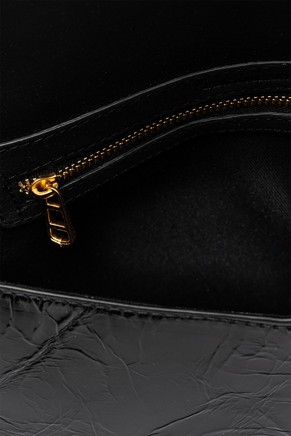 Zadig & Voltaire, Geanta de piele Le Zouzou, Negru - eMAG.ro