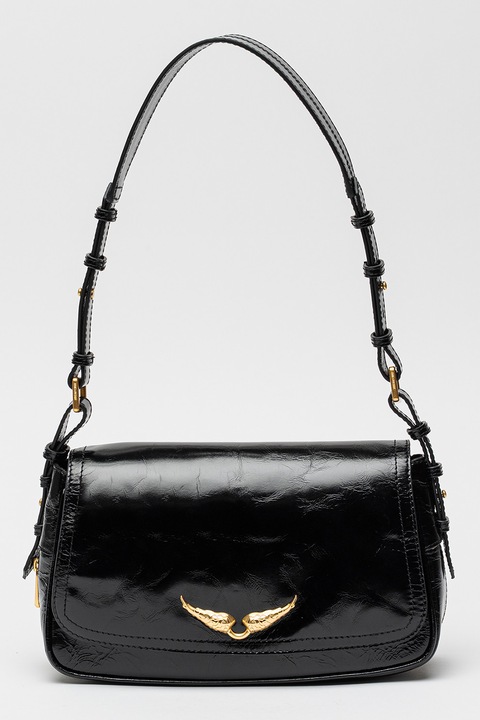 Zadig & Voltaire, Geanta de piele Le Zouzou, Negru