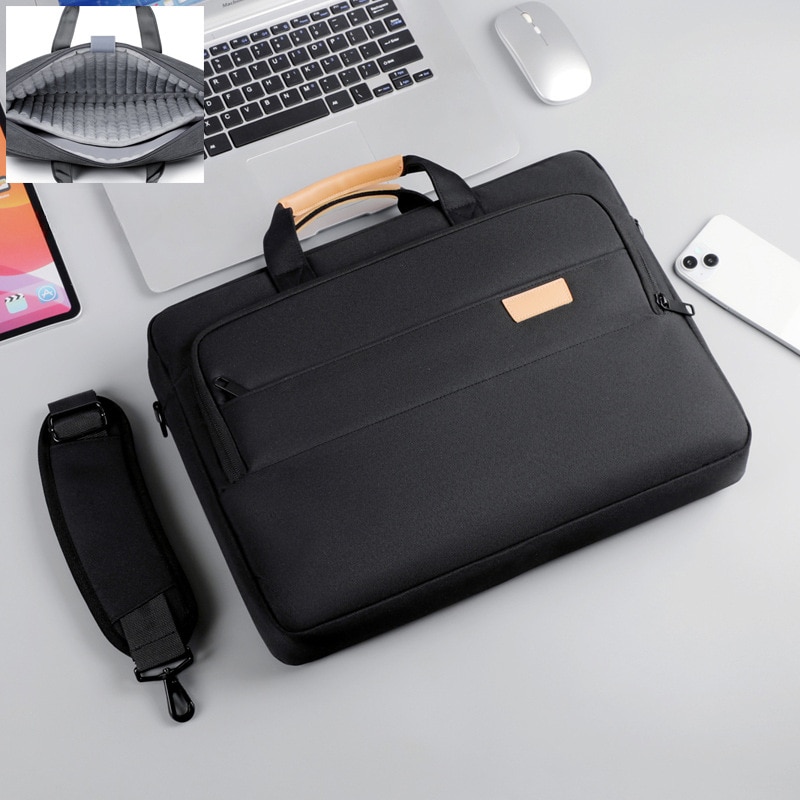 Geanta pentru laptop ORBER, 18 inch, impermeabilă, rezistentă la șocuri, gri, 44,5x7x32,5cm