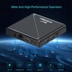 Мини TV бокс, Смарт, TV98 ATV PRO, 8K HD, Wi-Fi двубандов 5G, Android 14, TV Box с Bluetooth гласов контрол, 8 GB RAM + 128 GB място за съхранение, HDMI порт, Черен