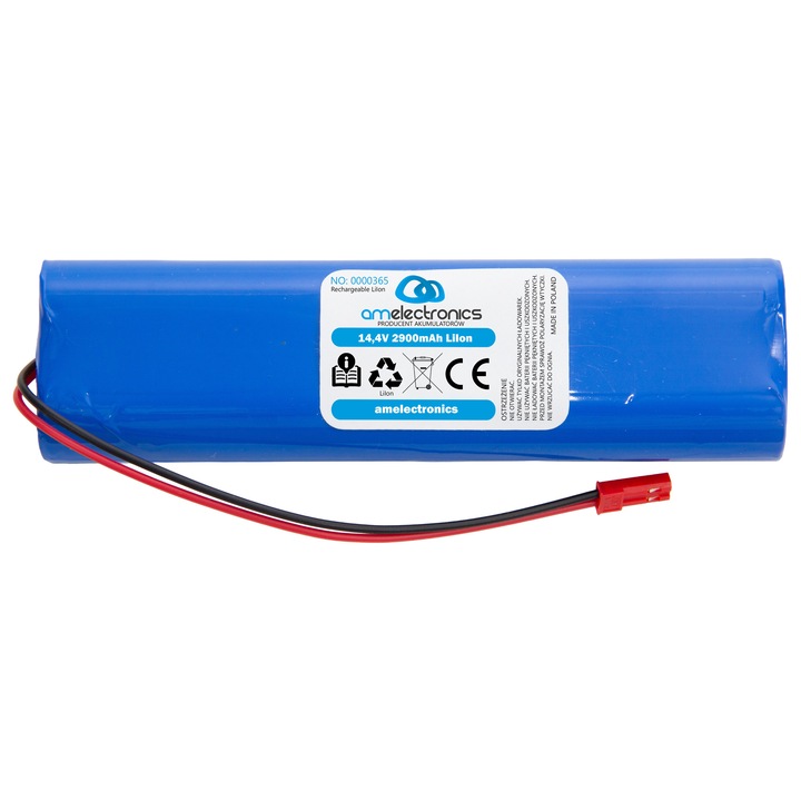 AM Electronics 14,4V 2900mAh Li-ion akkumulátor ILIFE V3s Pro-hoz