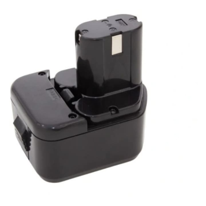 Acumulator 12V 2Ah Ni-Mh pentru scule electrice, AM Electronics, compatibil cu Hitachi, culoare neagra