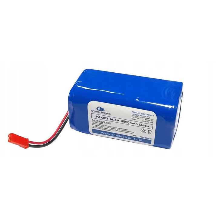 Acumulator 14,4V 3500mAh AM Electronics pentru aspiratoare Concept, 6,9x3,7x3,7cm
