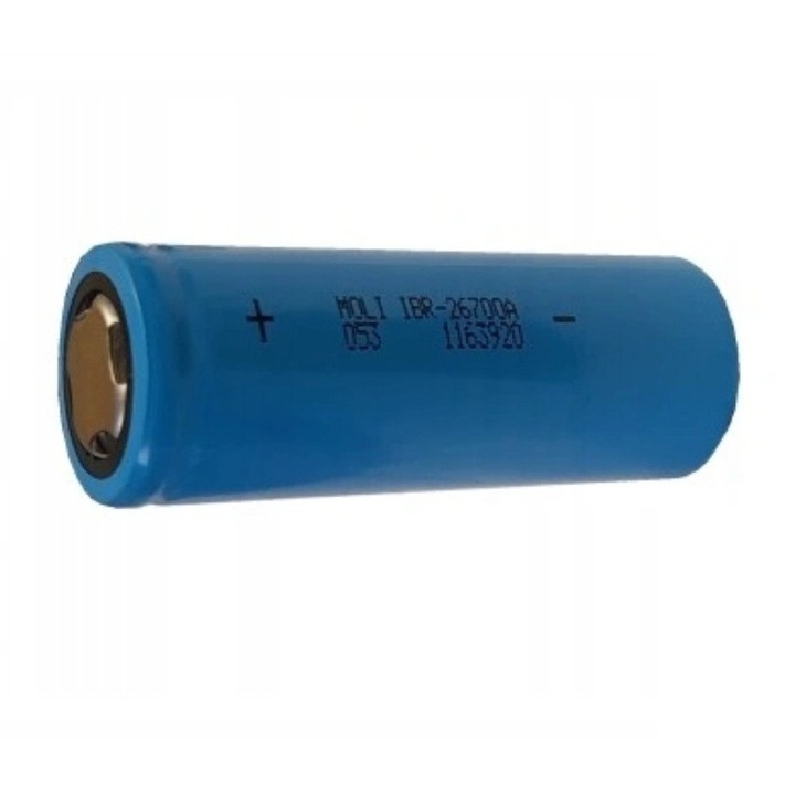 Acumulator Li-Ion MOLI IBR-26700A 3,7V 2800mAh 40A, 70,5x26,4mm, 101g