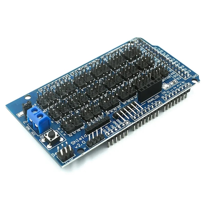 Placa dezvoltare Mega Sensor Shield V1.0 V2.0 pentru Arduino Mega 2560 R3