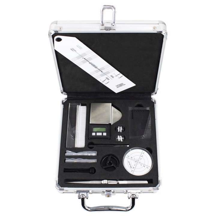 Lenco TTA-12IN1PRO professzionális gramofon tartozékkészlet, antisztatikus, 12 darabos, méretek 252x217x76mm