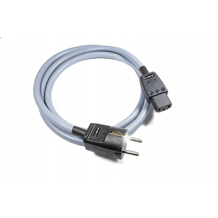 Cabluri de alimentare, Melodika MDP40G, 3x2,5mm2, 4m, gunmetal, ecranat, 10A