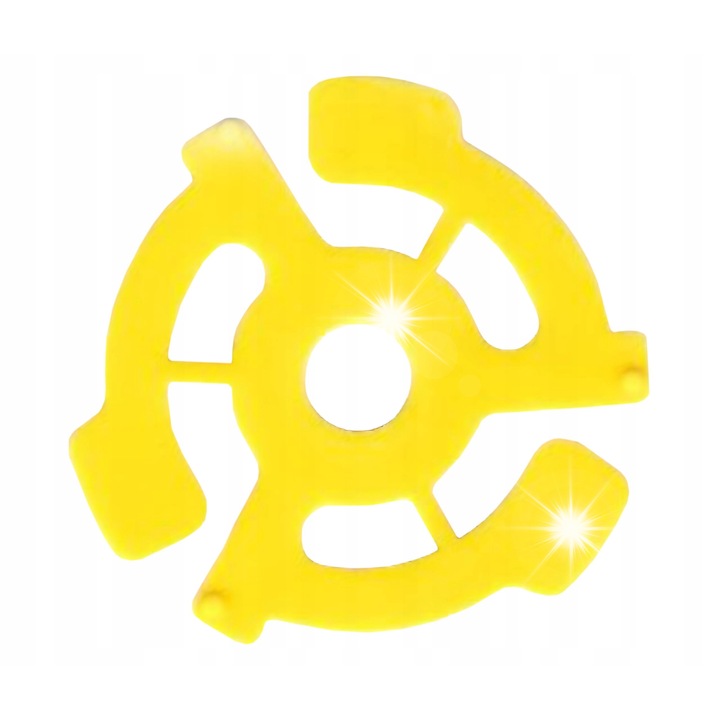 Set 25 adaptoare pentru singli 45 RPM Tonar Single Spider, plastic, 7''