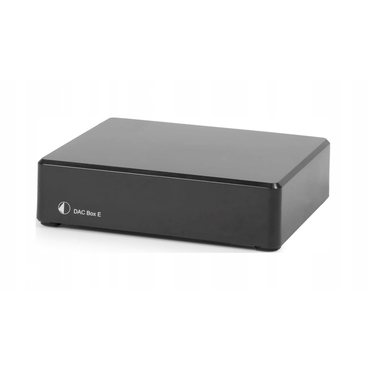 Цифрово-аналогов предусилвател Pro-Ject DAC Box E, 24bit/192kHz, 120x32x100mm, черен