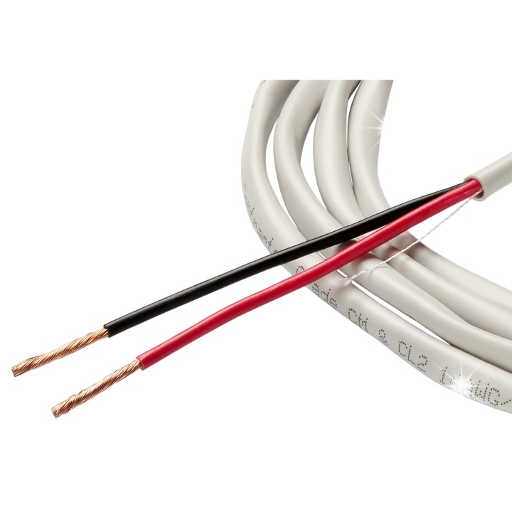 Cabluri de difuzor Taga Harmony TCL-216W, 16 AWG, miez de cupru OFC 99.99%