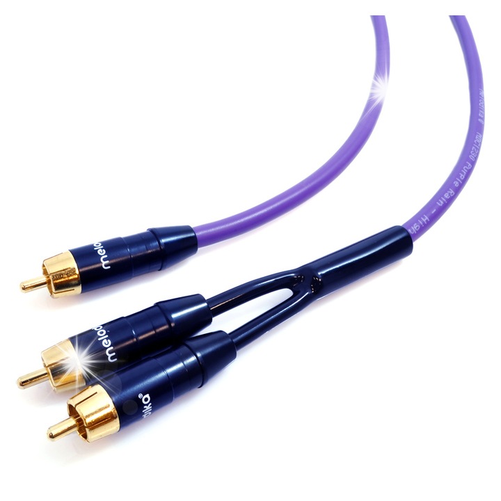 Cabluri subwoofer Melodika MDSWY Purple Rain, simetric, 6mm, 5m
