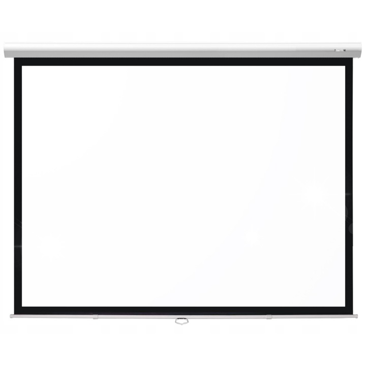 Ecran proiectie Suprema Feniks Elegant 16:9 200x113cm Matt White HD, montaj tavan/parete, sistem de retractare lent