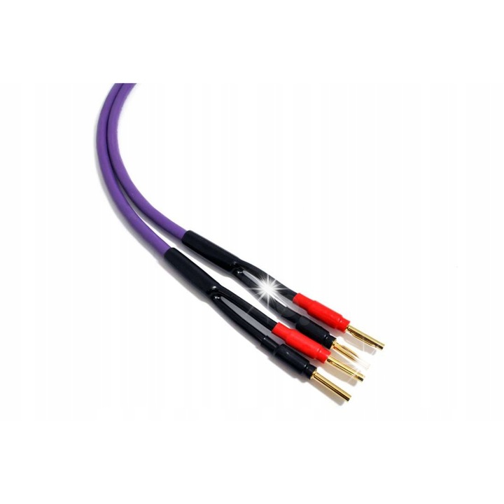 Set cabluri audio Melodika MDSC15, 2x1.5mm2, 7.5m, cu conectori banana