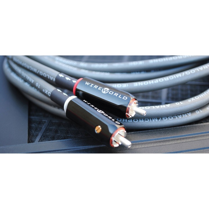 Аудио интерконектни кабели 2x RCA - 2x RCA WireWorld Equinox 10, 0,5м, сиви