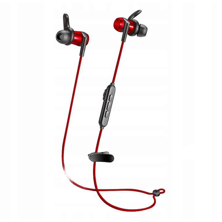 Vezeték nélküli fülhallgató Takstar DW1, vízálló IPX4, piros