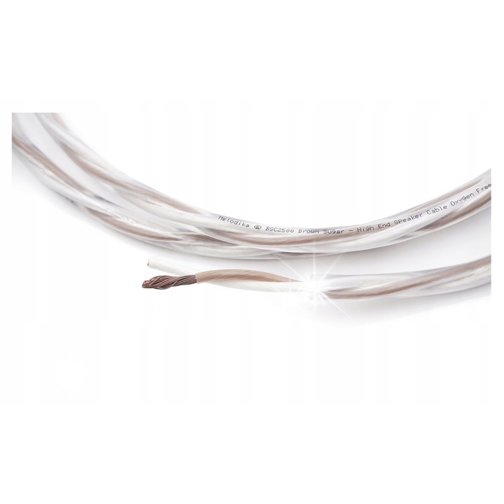 Melodika BSC2500 hangszórókábelek, 2 x 5,0 mm