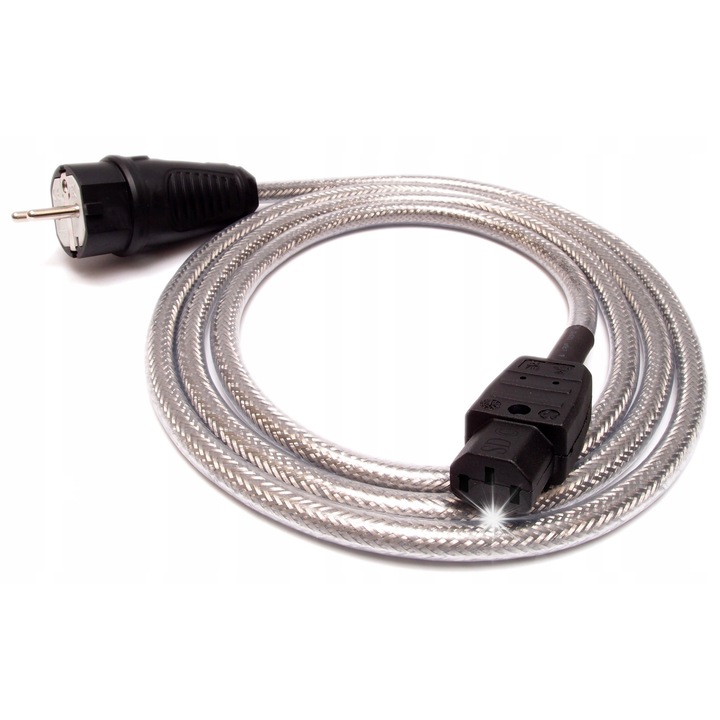 Захранващ кабел, Tomanek TPC, 3м, Schuko - IEC, 2,5мм2, за аудио/видео оборудване