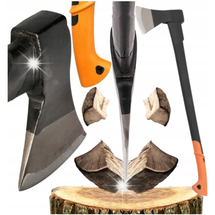 Topor HuW 1500g 800mm, üvegszálas, edzett acél penge, univerzális használat