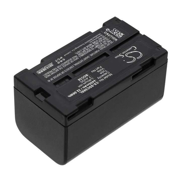 Baterie Cameron Sino CS-SDC58SL Li-ion 4400mAh, Negru, 70.90x38.40x38.40mm