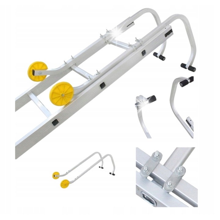 Adaptare pentru acoperis Suport pentru COAMA pentru scara Fixare pentru Scari de Acoperis