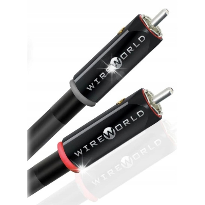 Cabluri audio RCA Wireworld Equinox 10 EQI, 2xRCA/2xRCA, 1m, miez de cupru OCC, izolatie Composilex 3