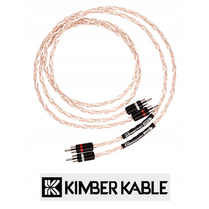 Kimber Tonik RCA összekötő kábel, 1.5m, oxigénmentes rézvezetővel, krómozott