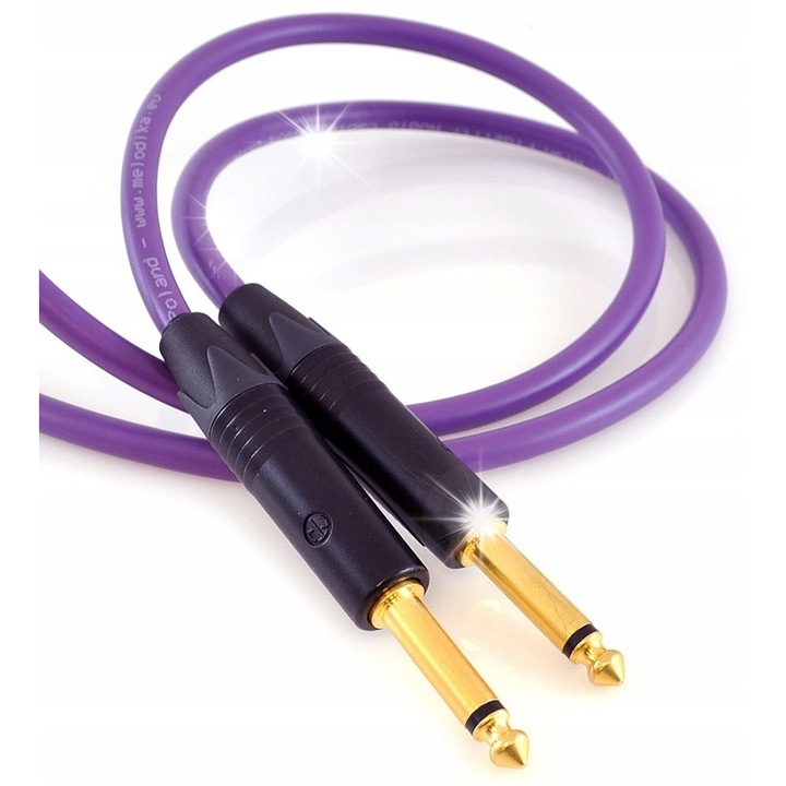 Cabluri audio Melodika MDJ80, jack 6,3mm mono, 8m, cupru OFC, rezistent la UV, apa si ozon