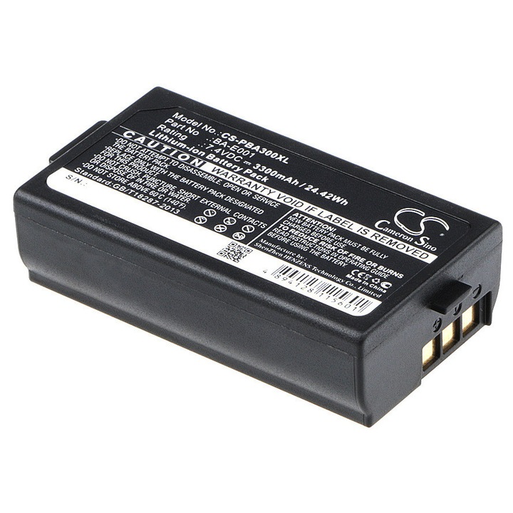 Baterie Li-ion Cameron Sino CS-PBA300XL 3300mAh, 80x42x21mm, Negru