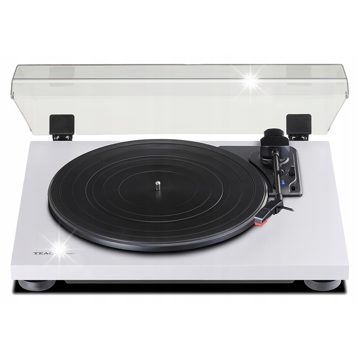 Gramofon TEAC TN-180BT, poliatomatic, Bluetooth, alb, 420x105x356mm