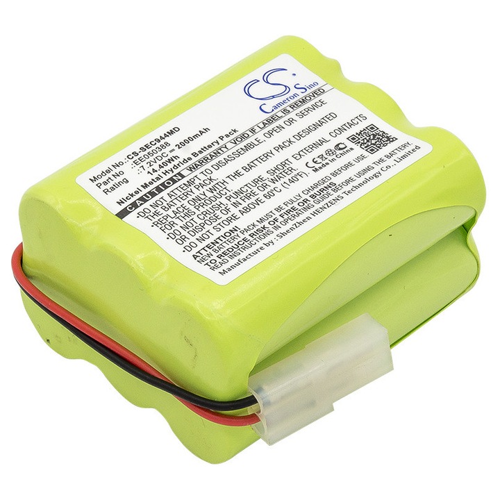 Baterie Ni-MH Cameron Sino 2000mAh, 51.75x43.72x29.30mm, Verde
