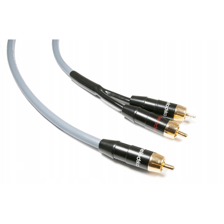 Cabluri subwoofer Melodika MDSWY50G, 5m, simetric, 6mm, violet