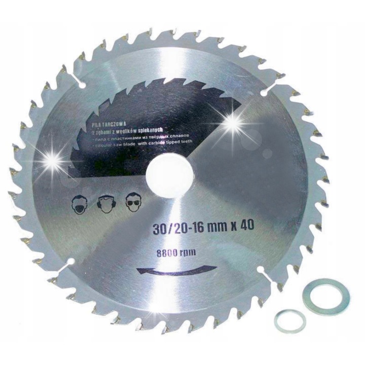 Pila tarczoasa Condor 400x30mm, 100 dinti, pentru taiere lemn