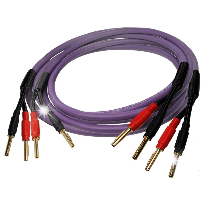 Cablu de difuzor Melodika MDSC4030, 2x4mm2, 3m, set 2 bucati, dubla izolatie PVC