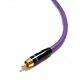 RCA-RCA коаксиални кабели Melodika 1м, 1xRCA-1xRCA, 7.5мм, виолетов