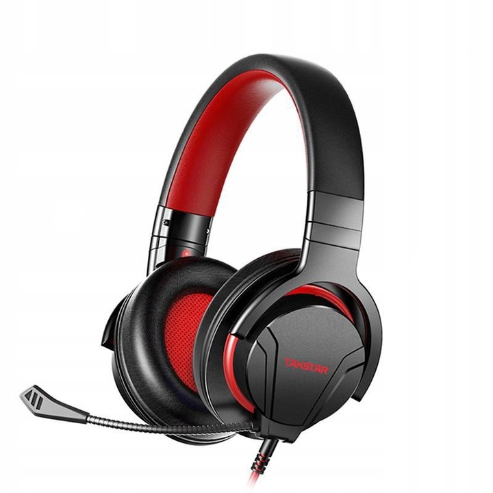 Casti gaming Takstar GM200 Shade, 40mm, microfon detasabil, confortabile, 235g