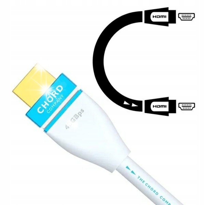 HDMI 2.1 кабел, Chord C-View Plus, 48Gbps, 8K60Hz, 0,75м