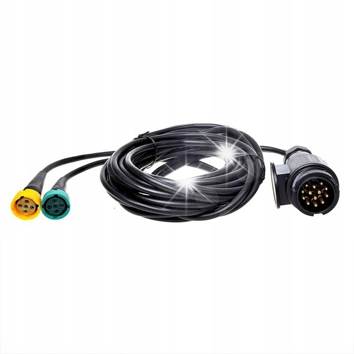 Cablaj remorca ProPlus, 5m, 13 pini la 2x 5 pini