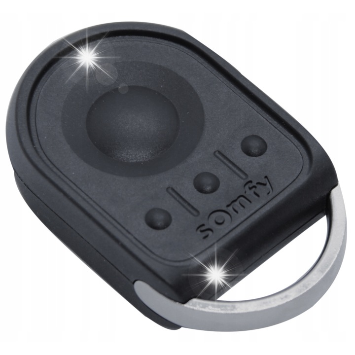 Telecomanda Somfy Keygo 1841064, 433,42 MHz, rezistent la impact, dimensiuni 59x35x14mm