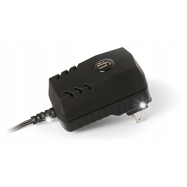 IFi Audio SilentPower iPower2 15V/1.2A audio tápegység, aktív zajcsökkentés, fekete, 5 adapteres készlet