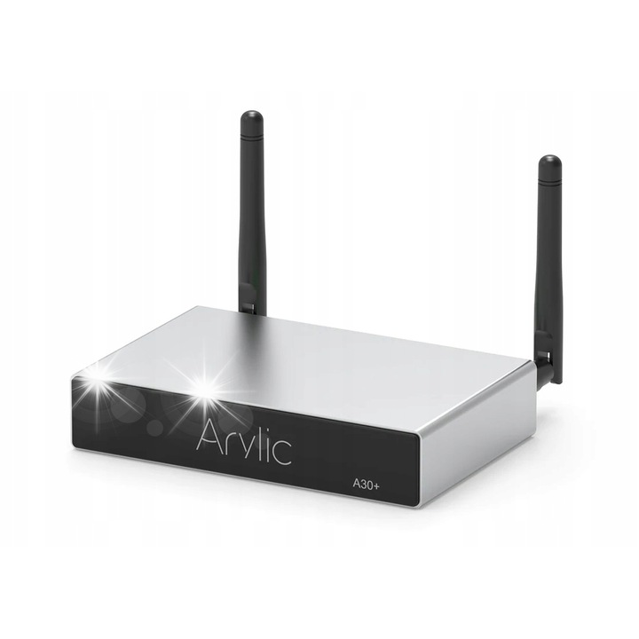 Amplificator stereo streamer Wi-Fi Arylic, 18W, Bluetooth 5.0, negru, 131,8x85,5x27mm