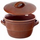 Orion kerámia tál, 650 ml, 16,5x14cm, barna színű