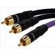 Кабели за субуфер Melodika MDSWY200 Purple Rain 1 RCA - 2 RCA, 20м, виолетов, 6мм