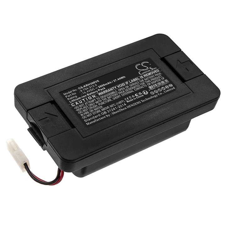 Baterie Li-ion Cameron Sino CS-KRH300VX 2600mAh, Negru, 106.75x58.36x43.20mm