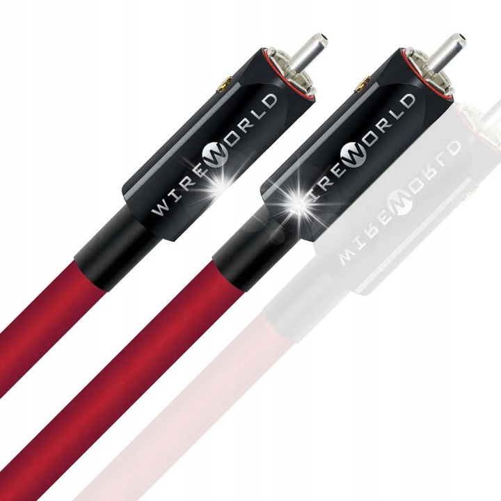 Cabluri RCA - Wireworld Starlight 10 Coaxial 0,5m, 75Ohm, alb