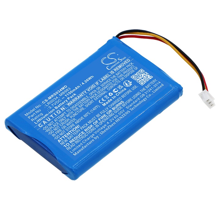 Baterie Li-ion 1150mAh Cameron Sino, 53x34x5.6mm, Albastru